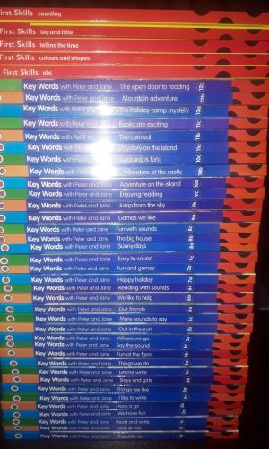 Ladybird Bookset: The Basics - First Skills and Key Words Series (41 titles) - Hardcover