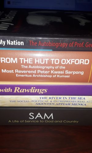 Booknook Leadership Pack: My Time My Nation, From the Hut to Oxford, Working with Rawlings, The River in the Sea, Sam (5 Exceptional Ghanaian Leaders)