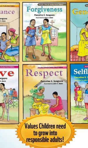 Bookset (Pack of 10 books): Everyday Values For Sunday School Children - Short Stories on 10 Values that Children Need to Grow into Responsible Adults