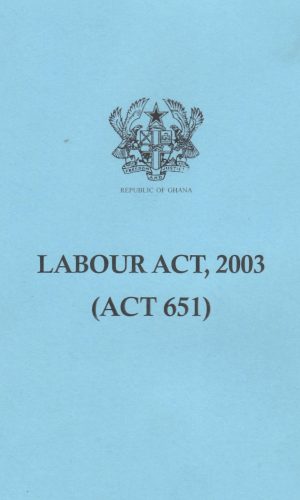 Labour Act, 2003 (Act 651)