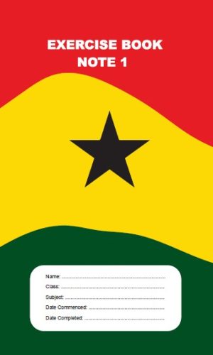 Exercise Book Note 1: Tourist Attractions - Ghana Flag