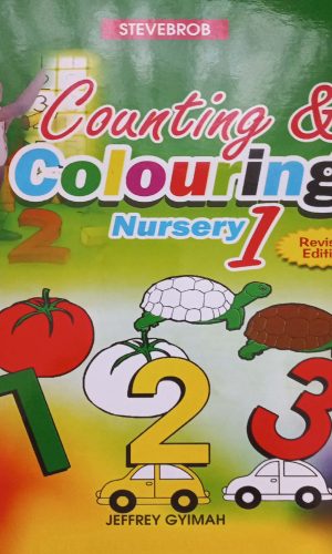 Stevebrob: Counting and Colouring - Nursery 1 (Revised Edition)