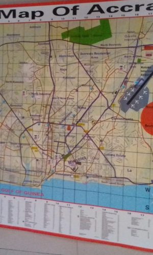 Poster: Map of Accra