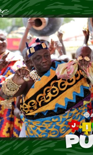 Abusua Pa Jigsaw Puzzle: Chief Dancing (140/216 Puzzle Pieces) - Pre-Order - 216