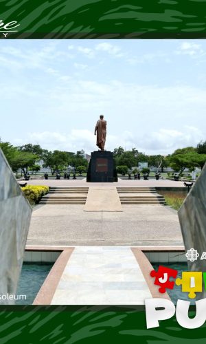 Abusua Pa Jigsaw Puzzle: Nkrumah Mausoleum (216 Puzzle Pieces) - Pre-Order