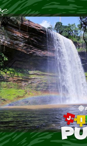 Abusua Pa Jigsaw Puzzle: Boti Falls (140/216 Puzzle Pieces) - Pre-Order