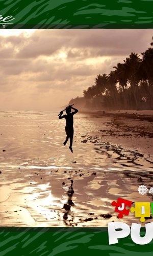 Abusua Pa Jigsaw Puzzle: Ghana's Coastline (140 Puzzle Pieces) - Pre-Order