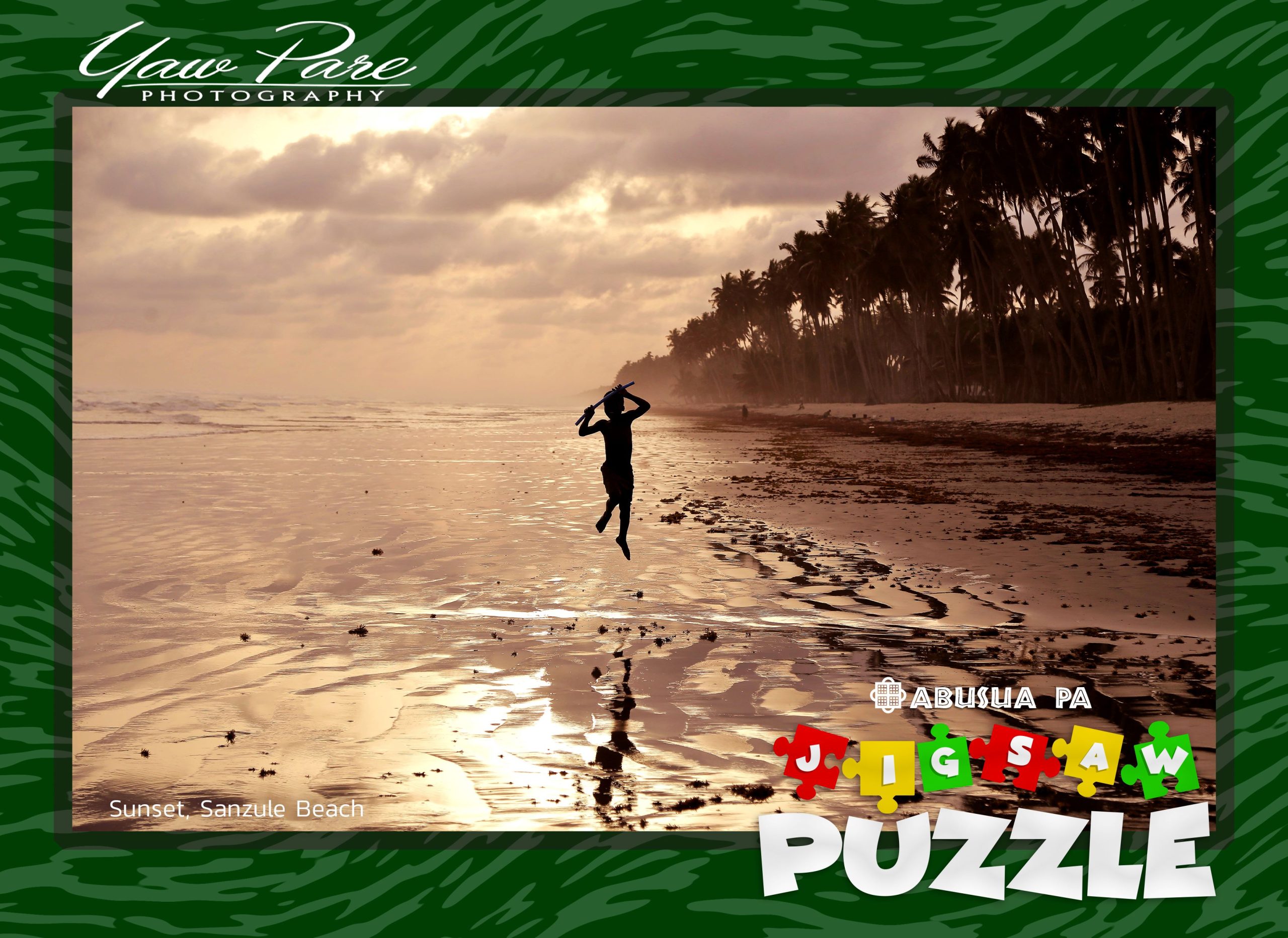 Abusua Pa Jigsaw Puzzle: Ghana's Coastline (140 Puzzle Pieces) - Pre-Order