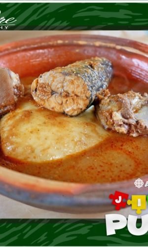 Abusua Pa Jigsaw Puzzle: Fufu Dish (1000 Puzzle Pieces)